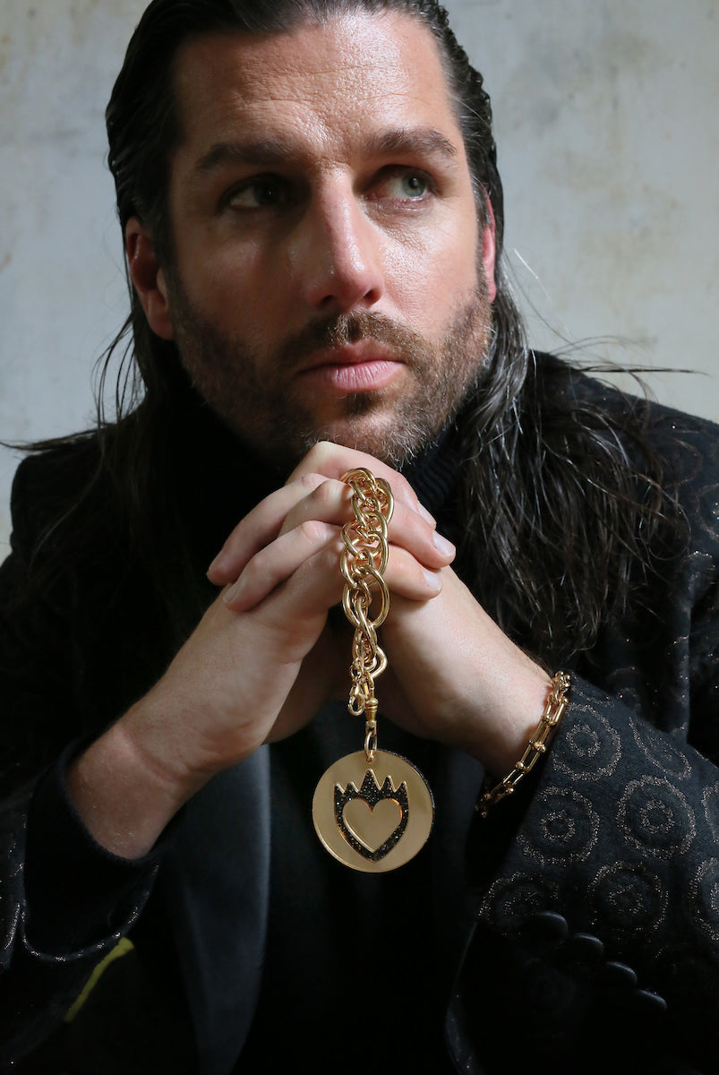 'shape of my heart' of my heart' charm