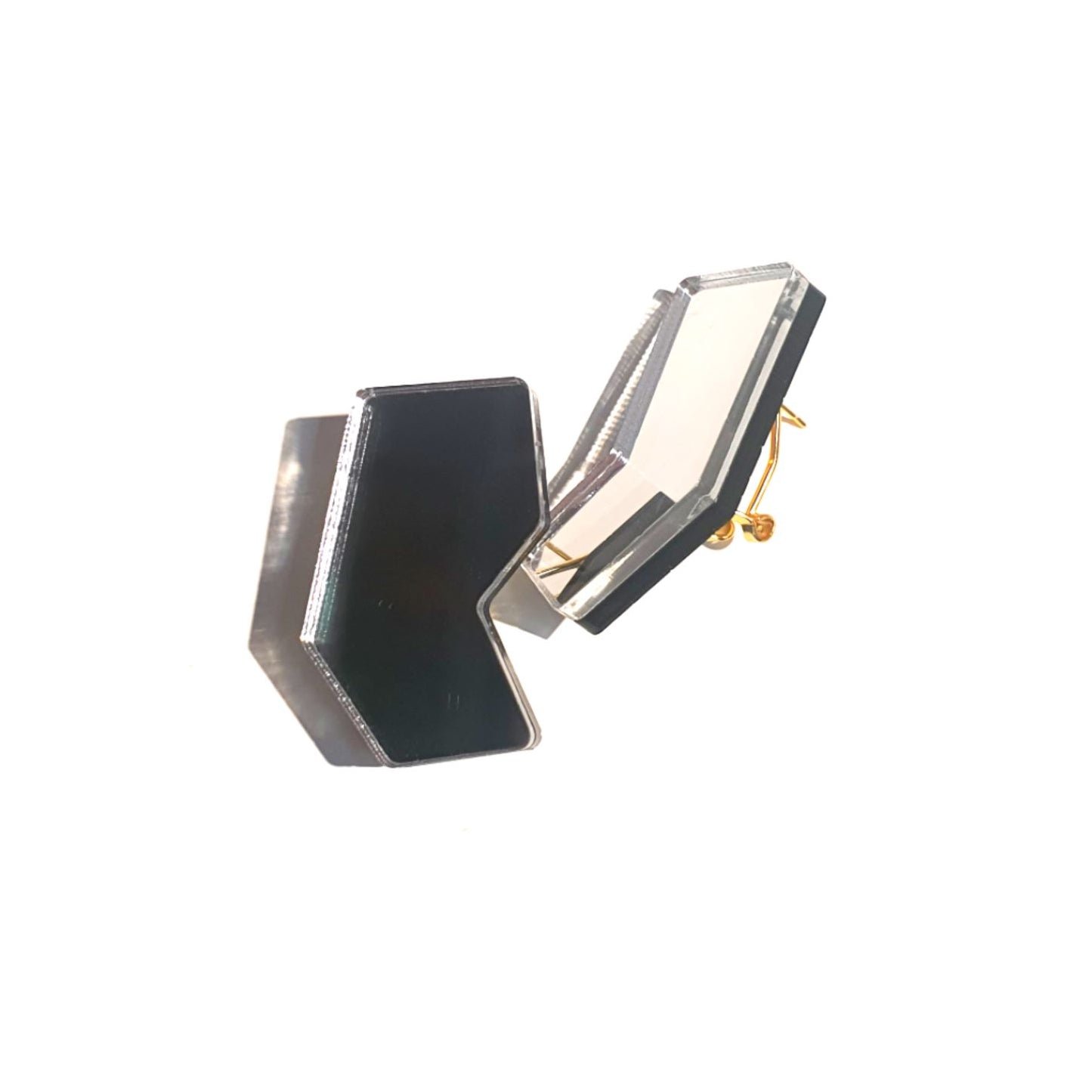 'constellations' mismatch earrings