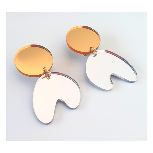 'snobby party princess' earrings