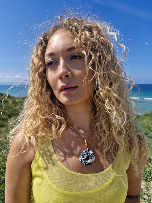 'Schiaparelli and the Sea' Sea Urchin Pendant