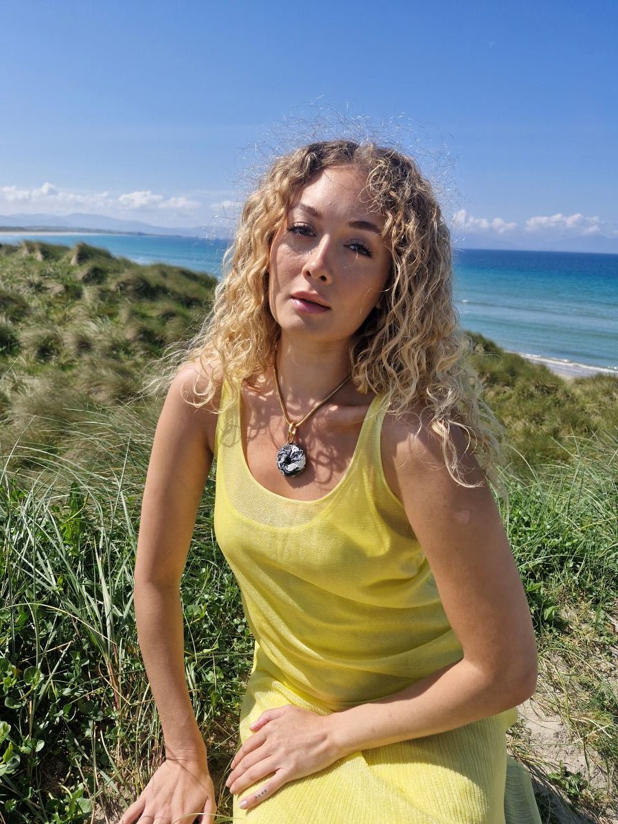 'Schiaparelli and the Sea' Sea Urchin Pendant