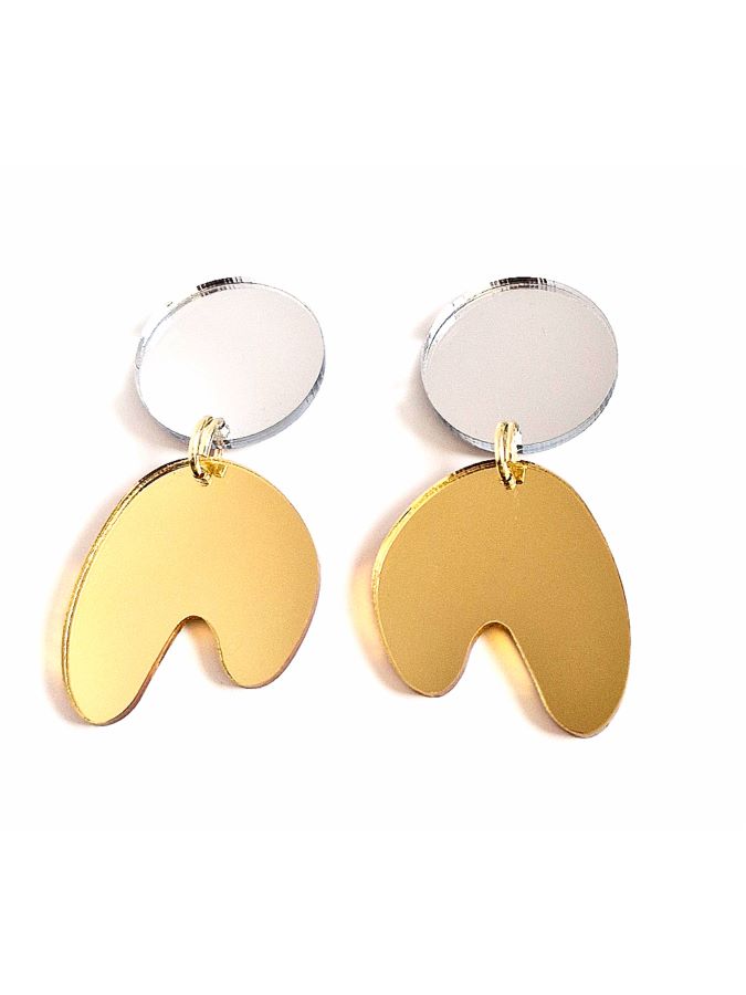 'snobby party princess' earrings