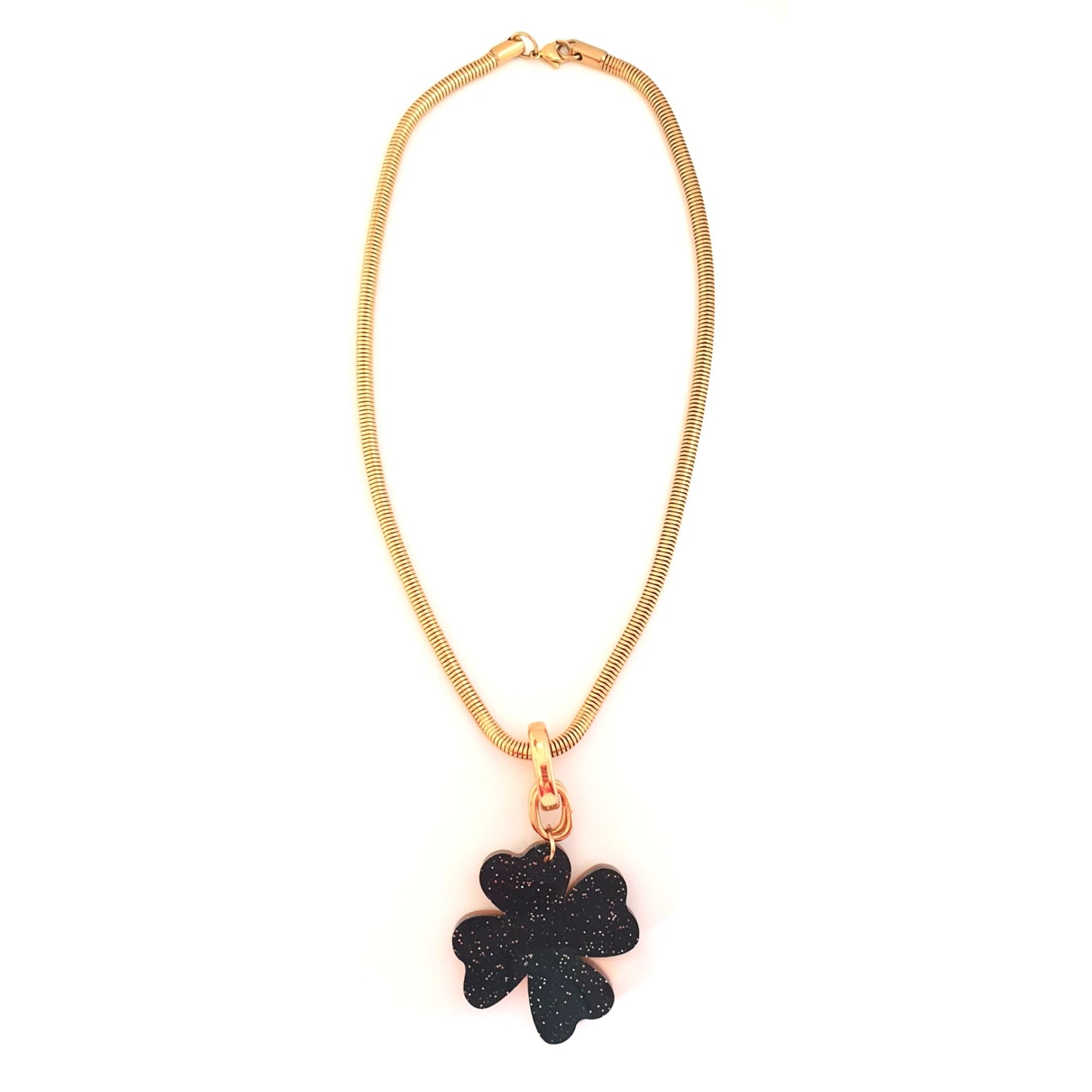 'down to the tree' clover pendant