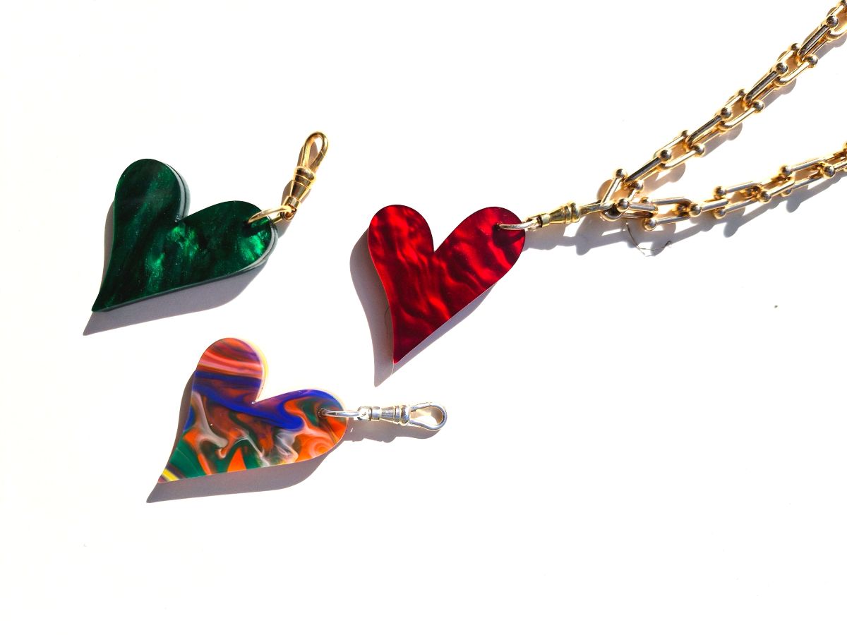 'croí i mo lámh' heart charm