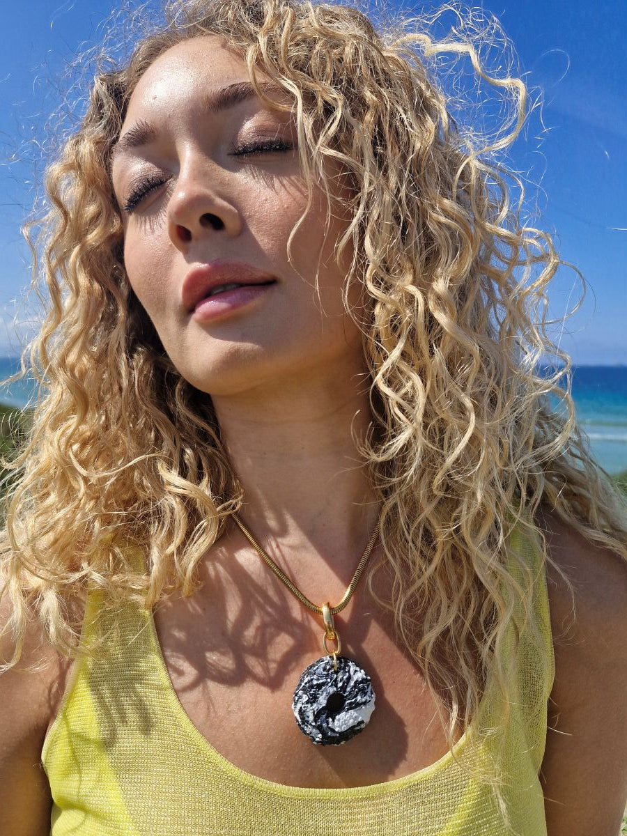 'Schiaparelli and the Sea' Sea Urchin Pendant