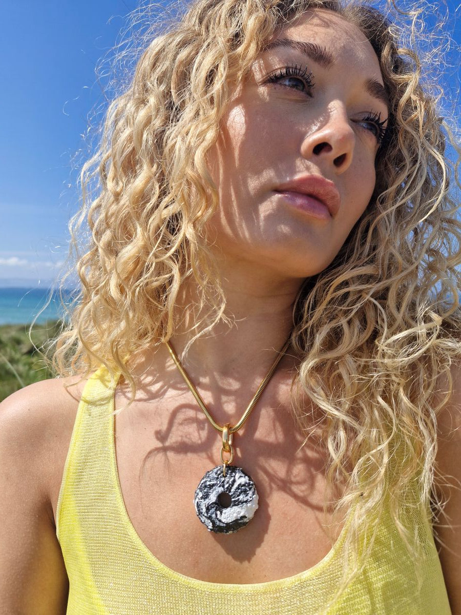 'Schiaparelli and the Sea' Sea Urchin Pendant