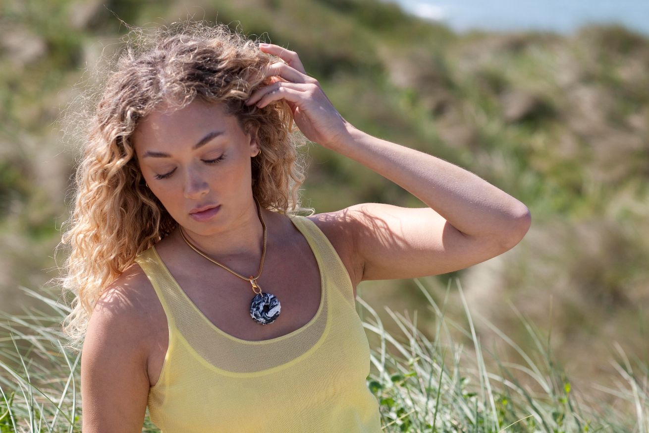'Schiaparelli and the Sea' Sea Urchin Pendant