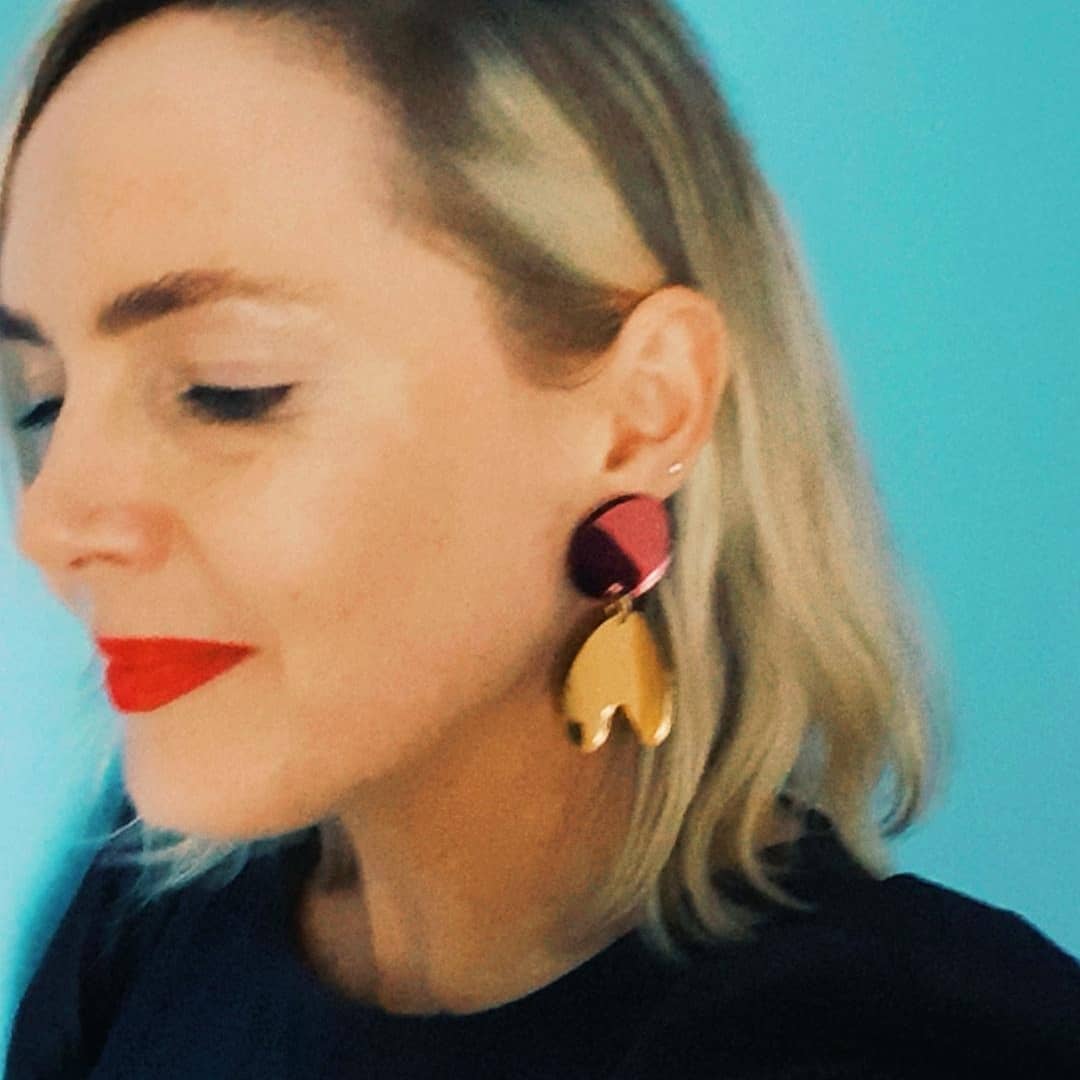 'snobby party princess' earrings